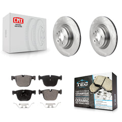 Transit Auto K8T-103927 Disc Brake Kit for 2009-2016 BMW ActiveHybrid 7, BMW Alpina B7, BMW Alpina B7 xDrive & more - Rear product image