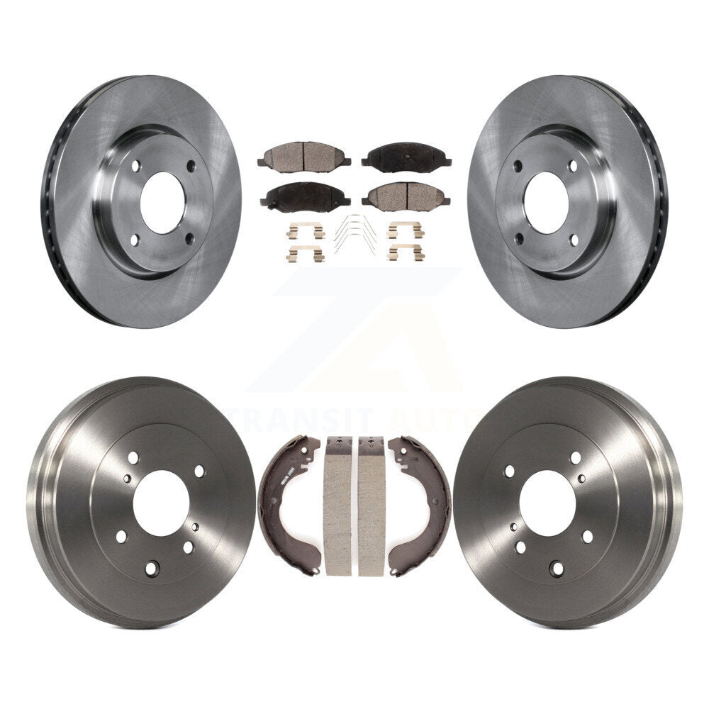 Transit Auto K8T-103934 Disc Brake Kit for 2008 Nissan Versa - Front and Rear product image