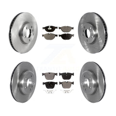 Transit Auto K8T-103938 Disc Brake Kit for 2010-2017 BMW ActiveHybrid 7, BMW 740Li xDrive, BMW 535i GT xDrive & more - Front and Rear product image