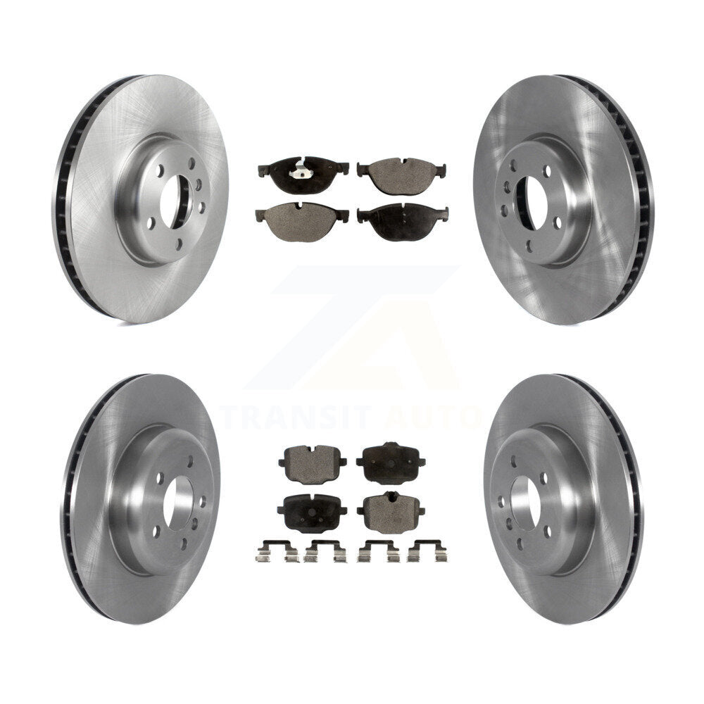 Transit Auto K8T-103939 Disc Brake Kit for 2011-2018 BMW 650i Gran Coupe, BMW 650i xDrive Gran Coupe, BMW 650i & more - Front and Rear product image