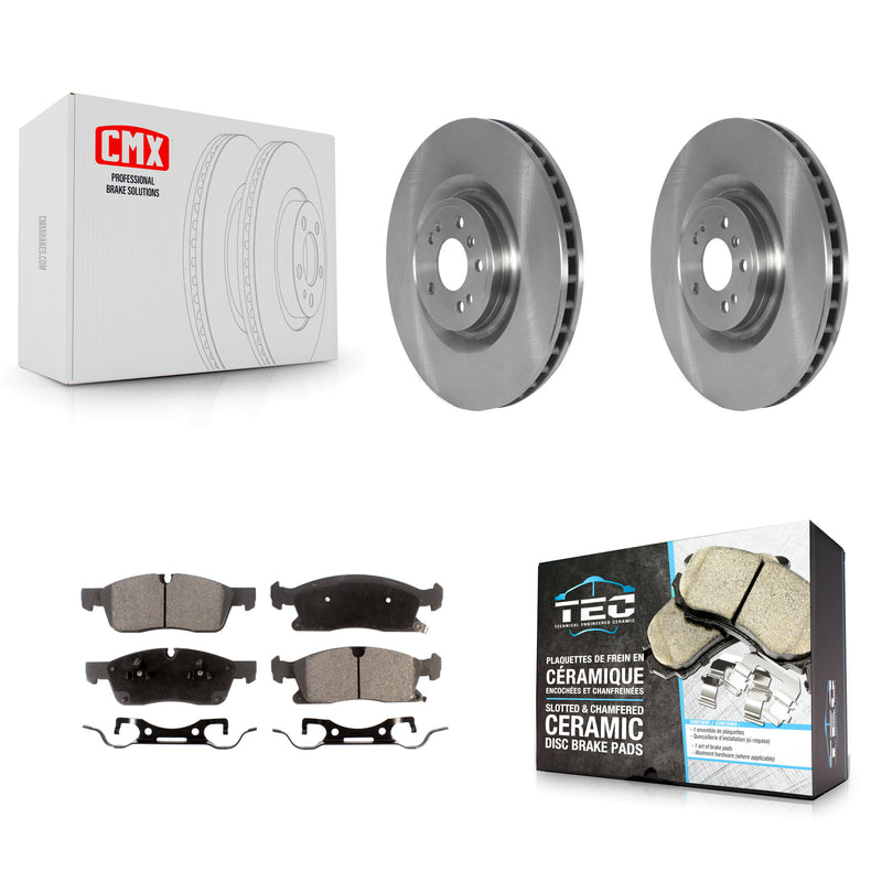 Transit Auto K8T-103941 Disc Brake Kit for 2012-2019 Mercedes-Benz GLE400, Mercedes-Benz GLS450, Mercedes-Benz ML250 & more - Front product image