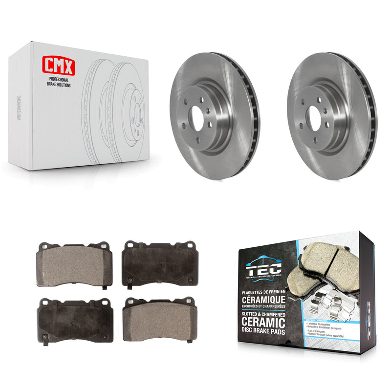 Transit Auto K8T-103948 Disc Brake Kit for 2012-2019 Tesla X, Tesla S - Front product image