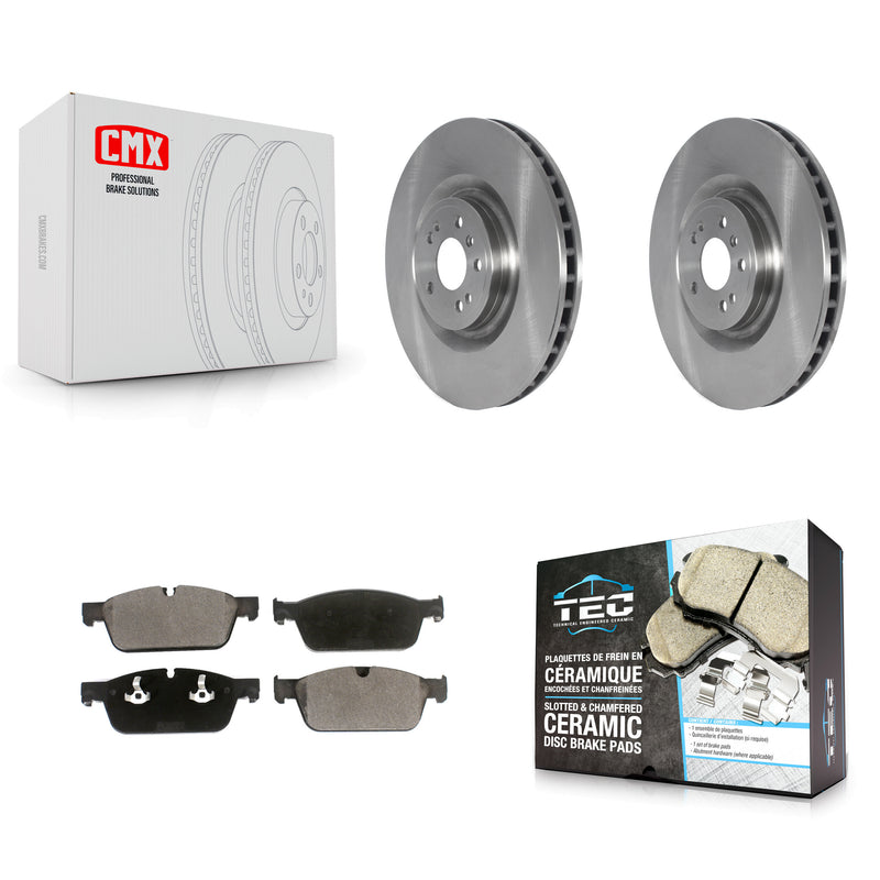 Transit Auto K8T-103949 Disc Brake Kit for 2012-2018 Mercedes-Benz GLE550e, Mercedes-Benz GL550, Mercedes-Benz GL350 & more - Front product image