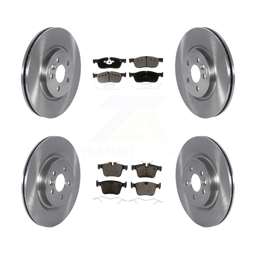 Transit Auto K8T-103960 Disc Brake Kit for 2017-2018 Jaguar F-Pace - Front and Rear product image