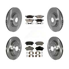 Transit Auto K8T-103965 Disc Brake Kit for 2016-2018 Mercedes-Benz GLE400 - Front and Rear product image