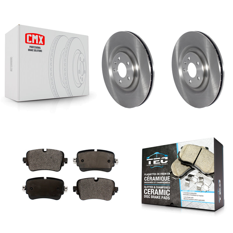Transit Auto K8T-103978 Disc Brake Kit for 2017-2020 Audi A8 Quattro, Audi Q8, Audi e-tron Quattro & more - Rear product image