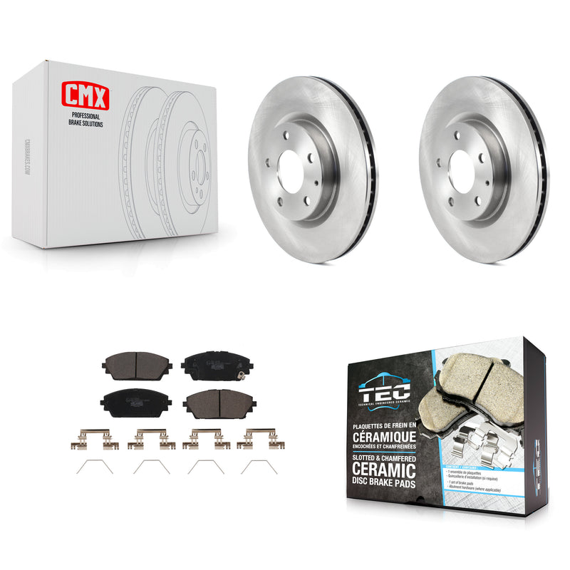 Transit Auto K8T-103983 Disc Brake Kit for 2019-2023 Mazda 3, Mazda 3 Sport - Front product image