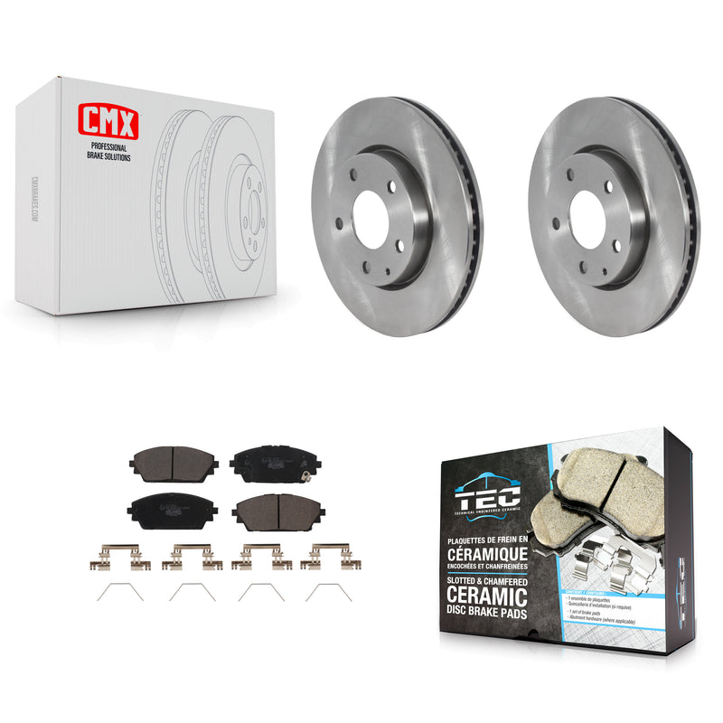 Transit Auto K8T-103984 Disc Brake Kit for 2019-2023 Mazda 3, Mazda 3 Sport - Front product image