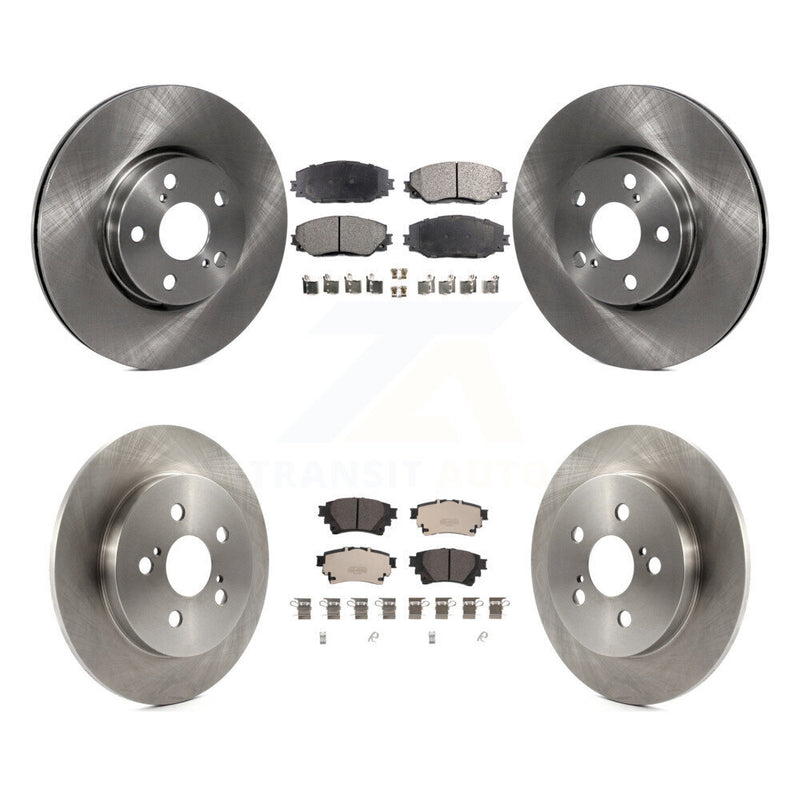 Transit Auto K8T-103988 Disc Brake Kit for 2019 Toyota Corolla - Front and Rear product image