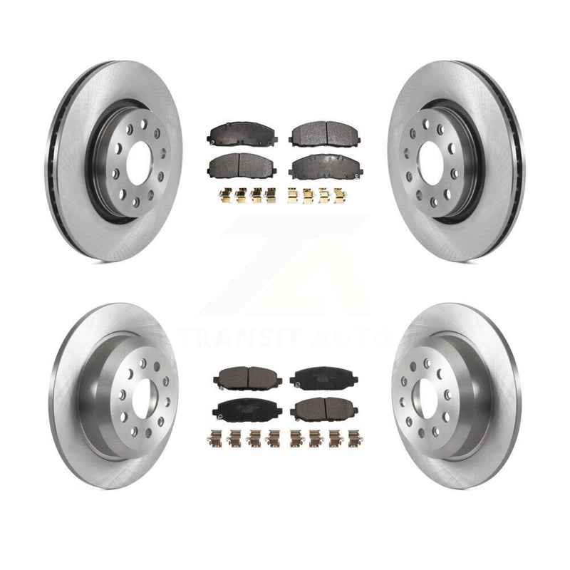 Transit Auto K8T-103989 Disc Brake Kit for 2018-2020 Jeep Wrangler - Front and Rear product image