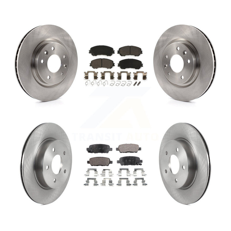 Transit Auto K8T-103991 Disc Brake Kit for 2017-2019 Nissan Rogue Sport, Nissan Qashqai - Front and Rear product image