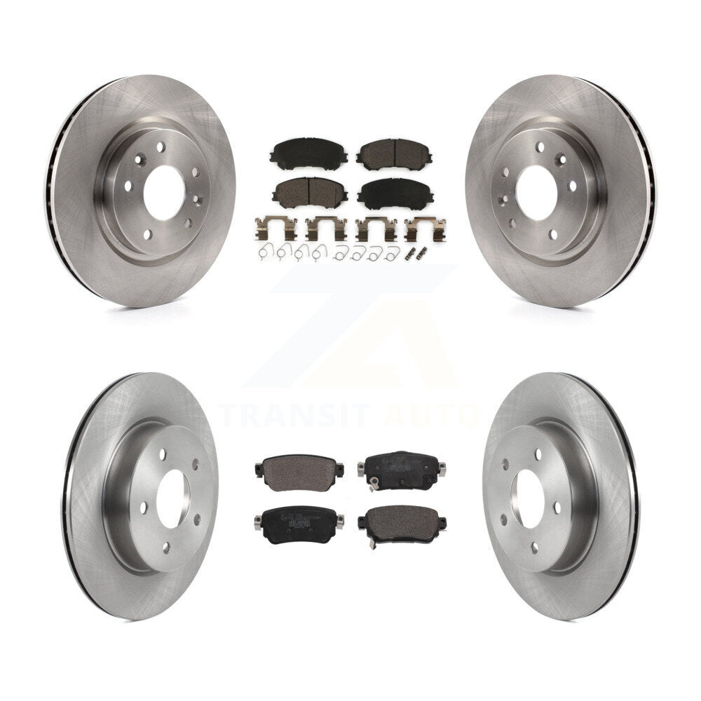 Transit Auto K8T-103992 Disc Brake Kit for 2019-2023 Nissan Rogue, Nissan Rogue Sport, Nissan Qashqai - Front and Rear product image