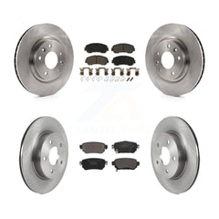 Transit Auto K8T-103992 Disc Brake Kit for 2019-2023 Nissan Rogue, Nissan Rogue Sport, Nissan Qashqai - Front and Rear product image