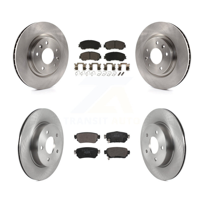 Transit Auto K8T-103992 Disc Brake Kit for 2019-2023 Nissan Rogue, Nissan Rogue Sport, Nissan Qashqai - Front and Rear product image