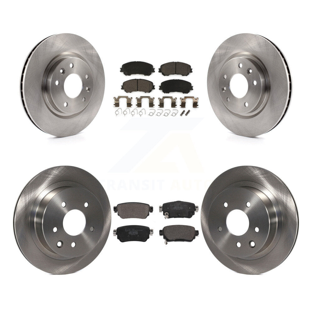 Transit Auto K8T-103993 Disc Brake Kit for 2019 Nissan Rogue Sport - Front and Rear product image