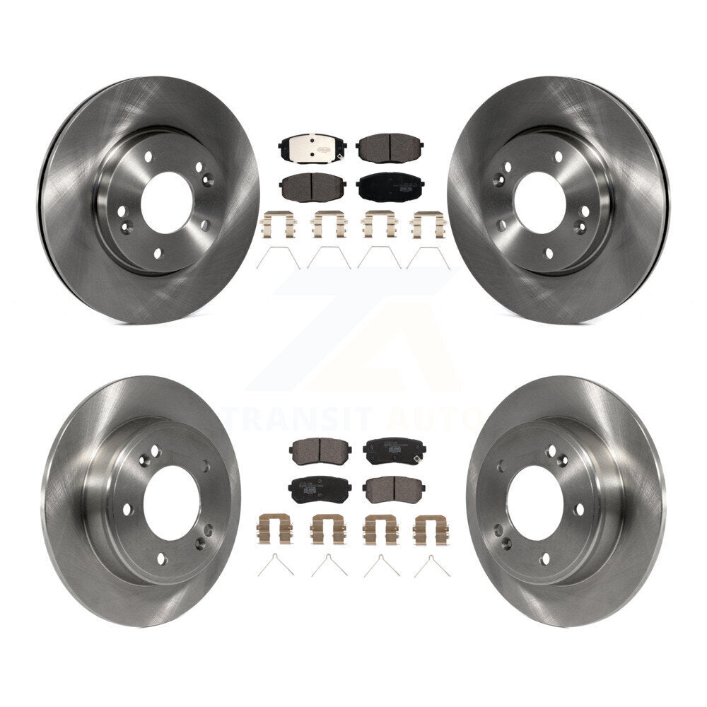 Transit Auto K8T-103995 Disc Brake Kit for 2018-2023 Hyundai Kona, Kia Seltos - Front and Rear product image