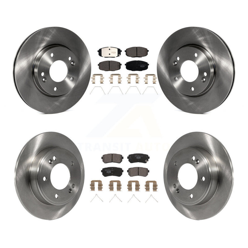 Transit Auto K8T-103995 Disc Brake Kit for 2018-2023 Hyundai Kona, Kia Seltos - Front and Rear product image
