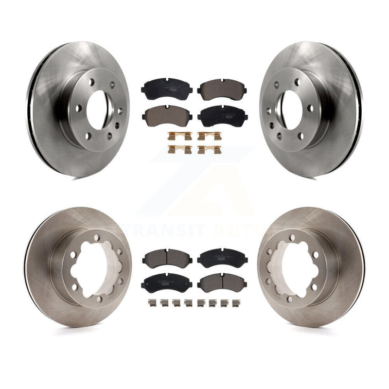 Transit Auto K8T-103998 Disc Brake Kit for 2019-2023 Mercedes-Benz Sprinter 3500, Mercedes-Benz Sprinter 3500XD, Mercedes-Benz Sprinter 4500 - Front and Rear product image