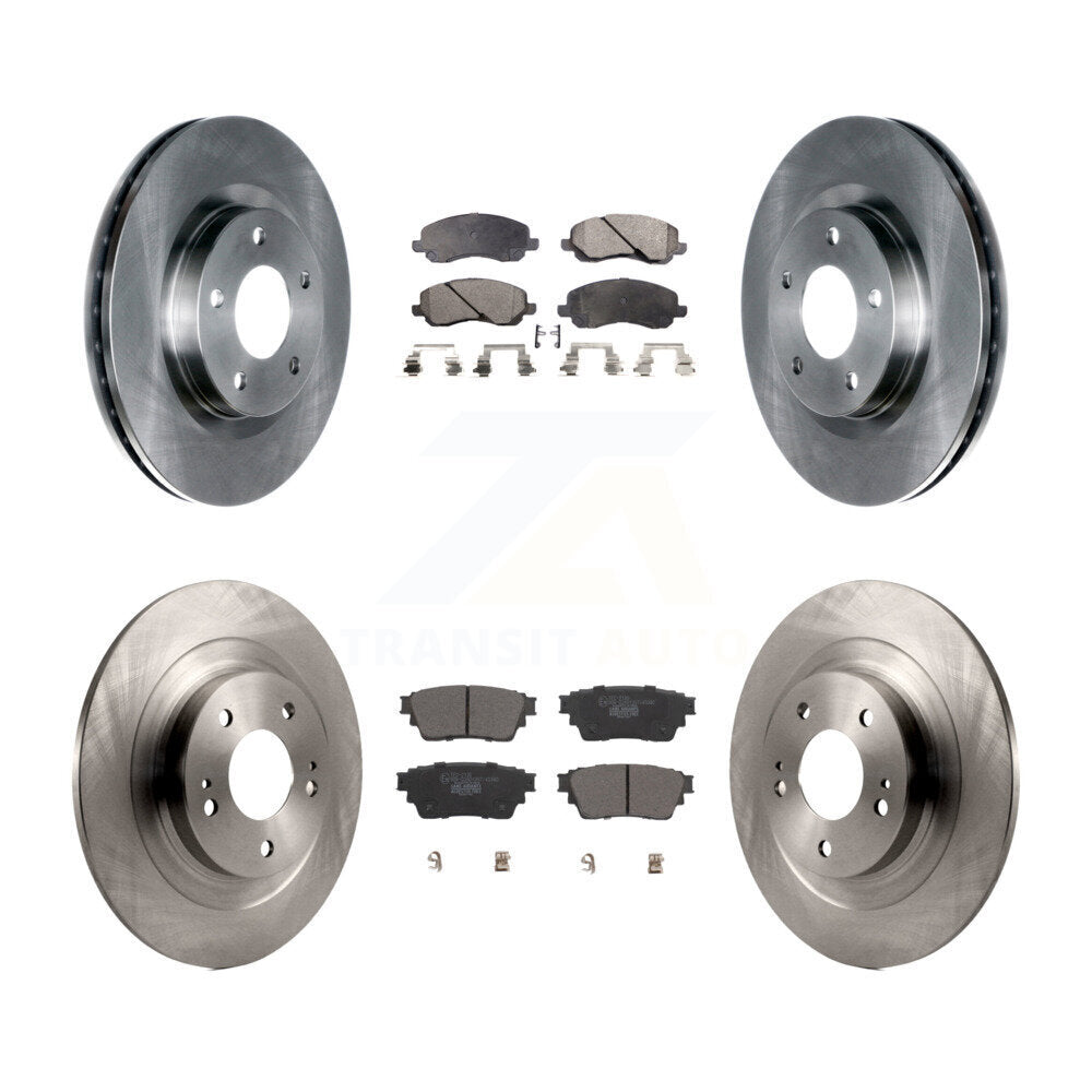 Transit Auto K8T-103999 Disc Brake Kit for 2017-2020 Mitsubishi Outlander - Front and Rear product image