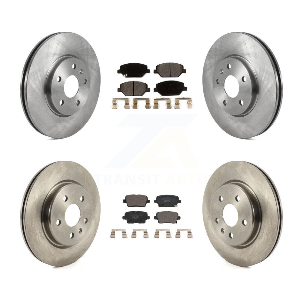 Transit Auto K8T-104000 Disc Brake Kit for 2019 Cadillac XT4 - Front and Rear product image
