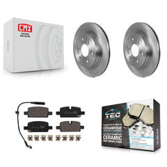Transit Auto K8T-104012 Disc Brake Kit for 2019-2024 Chevrolet Silverado 1500 LTD, GMC Sierra 1500 Limited, Cadillac Escalade & more - Rear product image