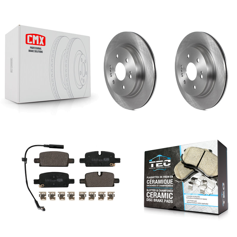 Transit Auto K8T-104012 Disc Brake Kit for 2019-2024 Chevrolet Silverado 1500 LTD, GMC Sierra 1500 Limited, Cadillac Escalade & more - Rear product image