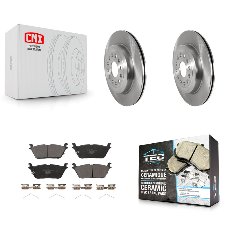 Transit Auto K8T-104017 Disc Brake Kit for 2019-2024 Ram 1500 - Rear product image