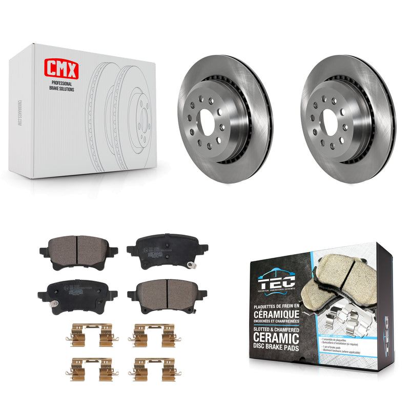 Transit Auto K8T-104018 Disc Brake Kit for 2020-2023 Jeep Wrangler, Jeep Gladiator - Rear product image