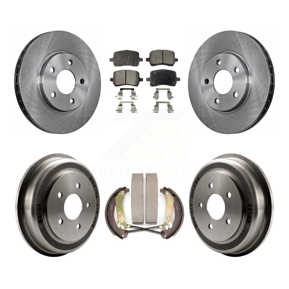 Transit Auto K8T-104025 Disc Brake Kit for 2005-2006 Chevrolet Malibu - Front and Rear product image