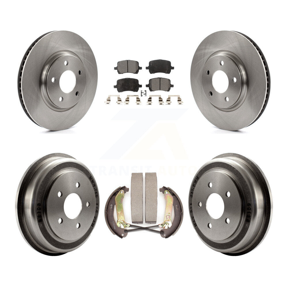 Transit Auto K8T-104027 Disc Brake Kit for 2005-2007 Chevrolet Malibu - Front and Rear product image