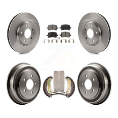 Transit Auto K8T-104027 Disc Brake Kit for 2005-2007 Chevrolet Malibu - Front and Rear product image