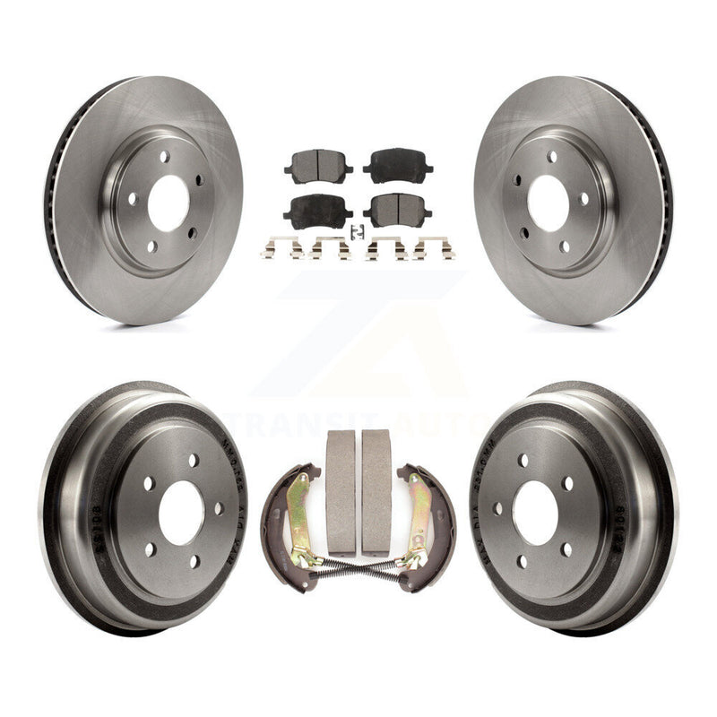 Transit Auto K8T-104027 Disc Brake Kit for 2005-2007 Chevrolet Malibu - Front and Rear product image
