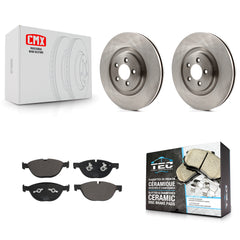 Transit Auto K8T-104036 Disc Brake Kit for 2010-2017 Jaguar XJ, Jaguar XF - Front product image