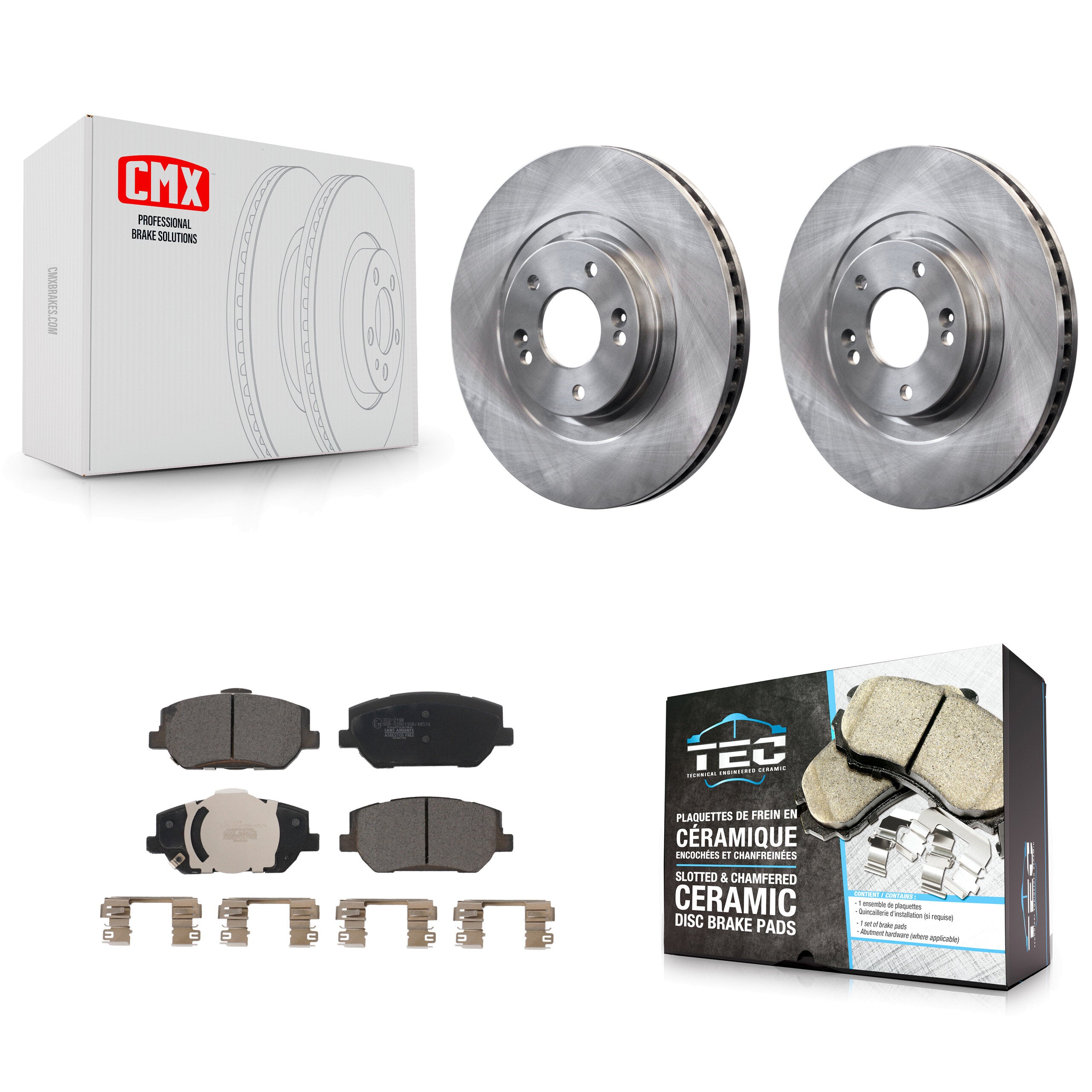 Transit Auto K8T-104044 Disc Brake Kit for 2019-2020 Hyundai Santa Fe - Front product image