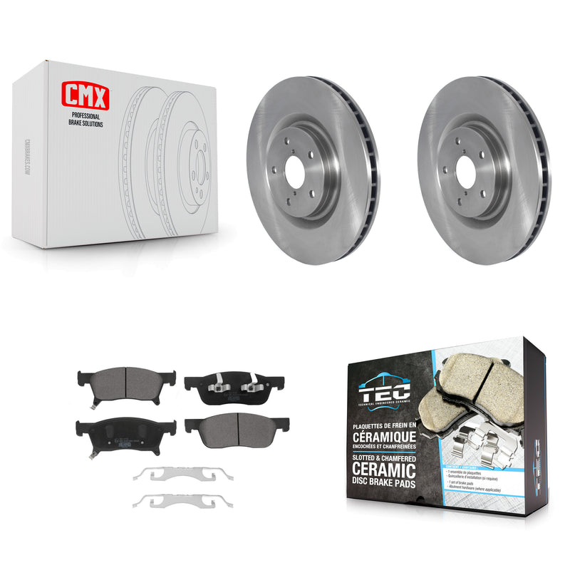 Transit Auto K8T-104045 Disc Brake Kit for 2019-2024 Subaru Ascent - Front product image