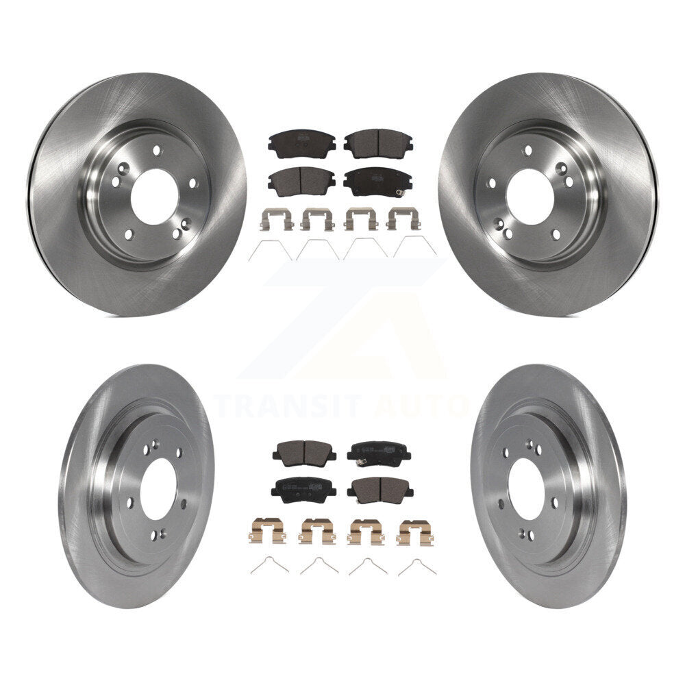 Transit Auto K8T-104050 Disc Brake Kit for 2017-2022 Hyundai Tucson, Kia Sportage - Front and Rear product image