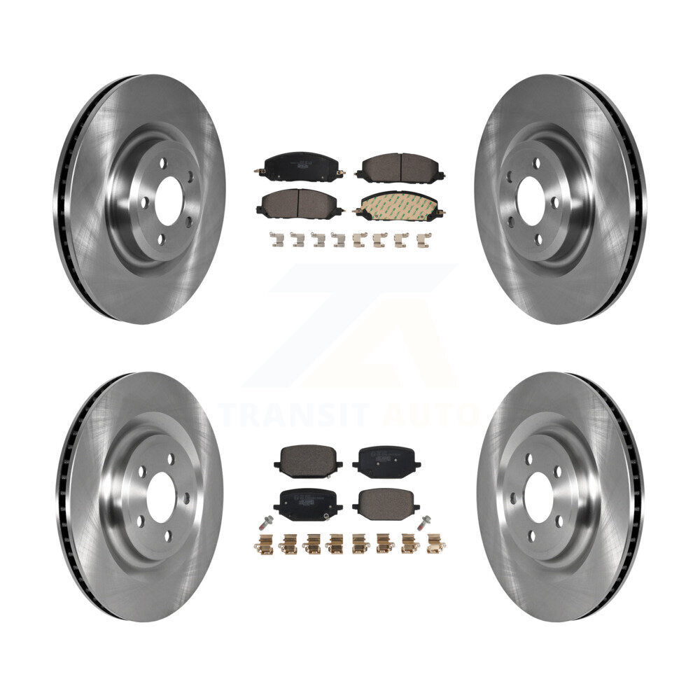 Transit Auto K8T-104054 Disc Brake Kit for 2020-2023 Lincoln Aviator, Ford Police Interceptor Utility - Front and Rear product image