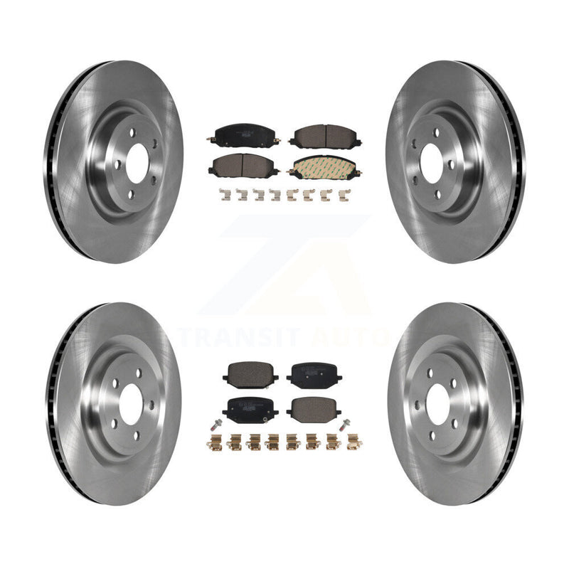 Transit Auto K8T-104054 Disc Brake Kit for 2020-2023 Lincoln Aviator, Ford Police Interceptor Utility - Front and Rear product image