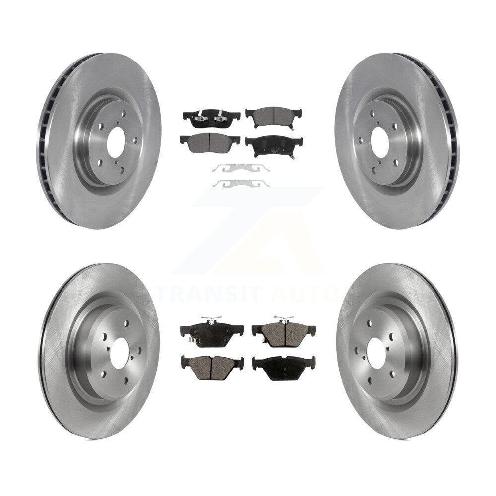 Transit Auto K8T-104060 Disc Brake Kit for 2019-2024 Subaru Ascent - Front and Rear product image