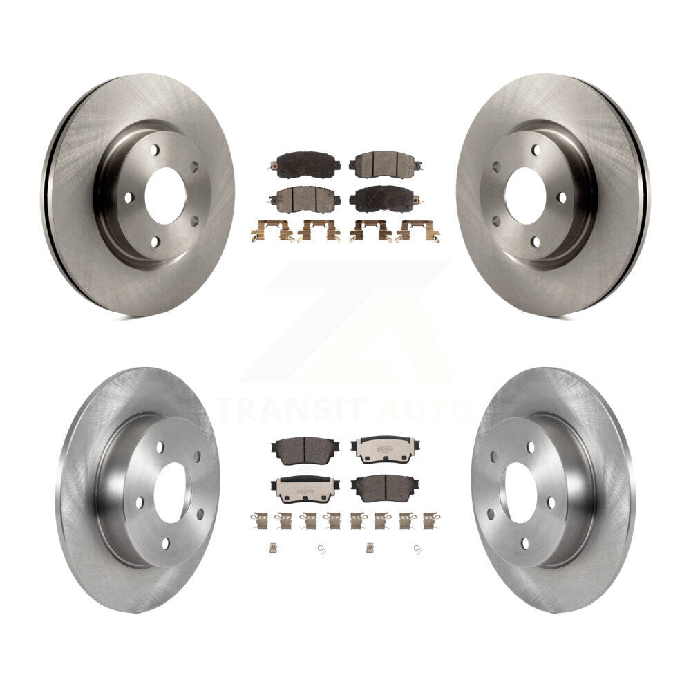 Transit Auto K8T-104061 Disc Brake Kit for 2019-2023 Nissan Altima - Front and Rear product image