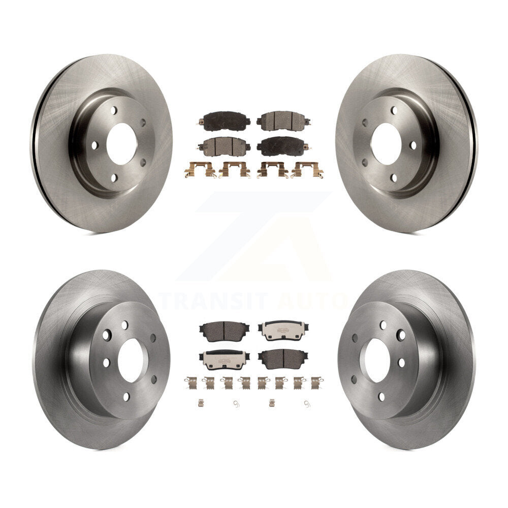 Transit Auto K8T-104062 Disc Brake Kit for 2019-2020 Nissan Altima - Front and Rear product image
