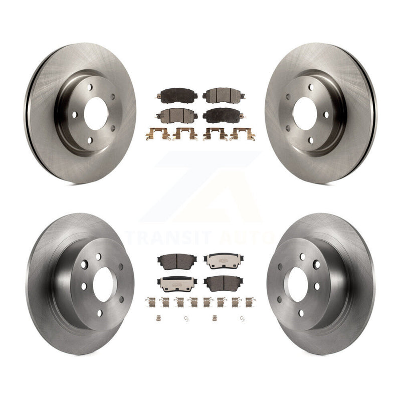 Transit Auto K8T-104062 Disc Brake Kit for 2019-2020 Nissan Altima - Front and Rear product image
