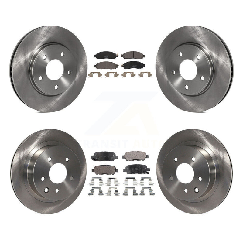 Transit Auto K8T-104063 Disc Brake Kit for 2018-2022 Nissan LEAF - Front and Rear product image