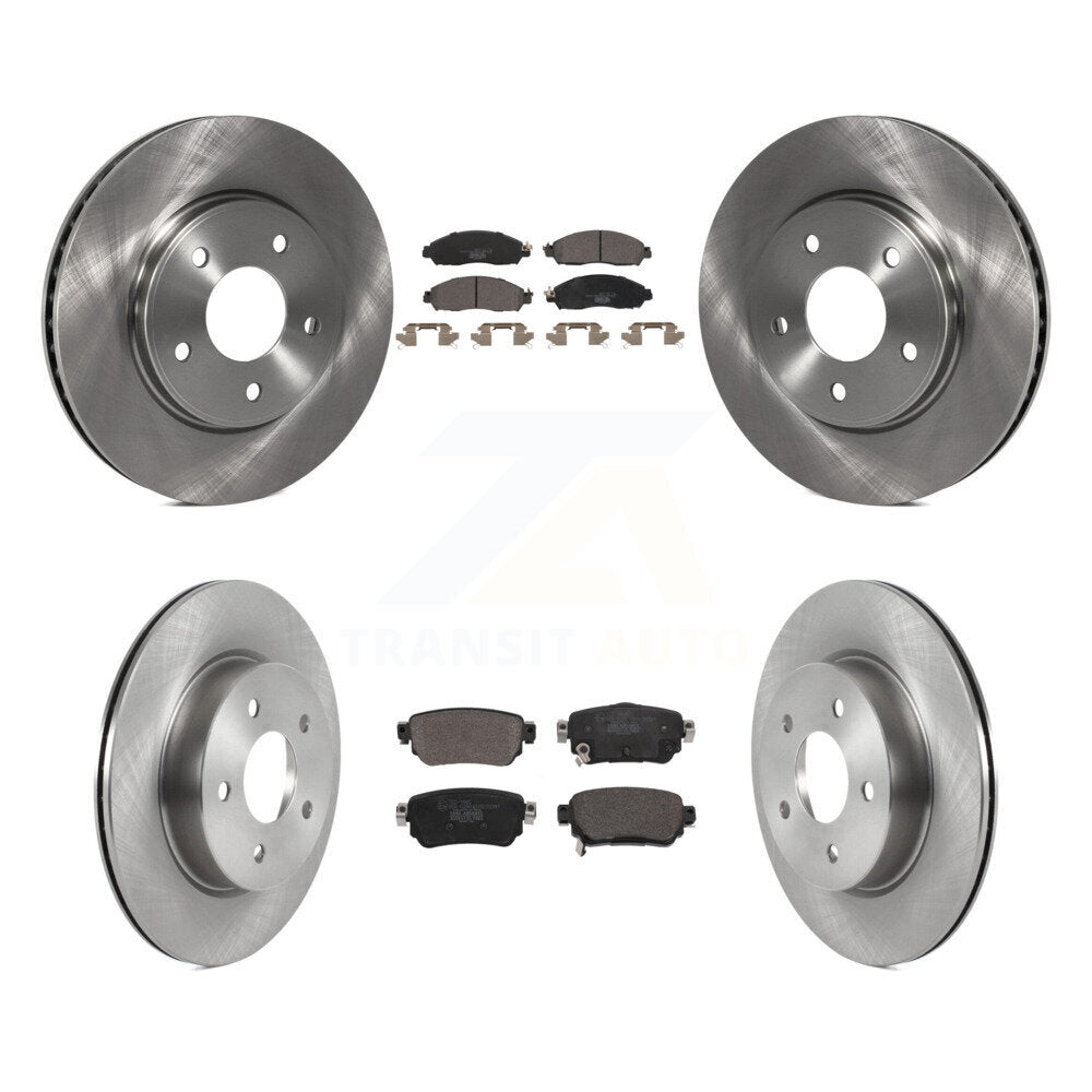 Transit Auto K8T-104064 Disc Brake Kit for 2018-2023 Nissan LEAF - Front and Rear product image