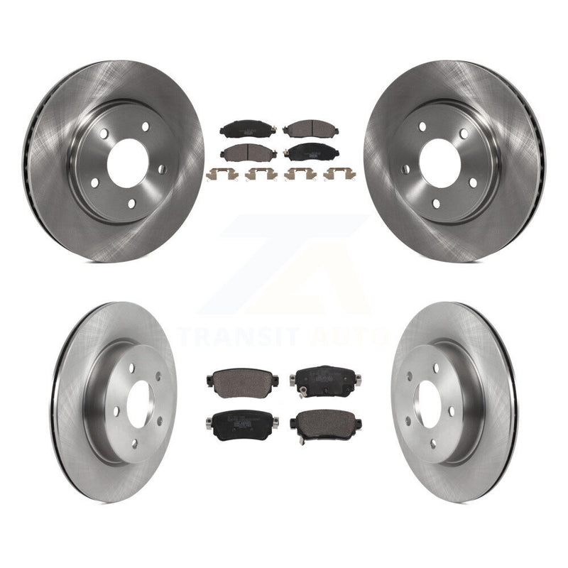 Transit Auto K8T-104064 Disc Brake Kit for 2018-2023 Nissan LEAF - Front and Rear product image