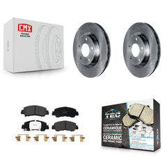 Transit Auto K8T-104074 Disc Brake Kit for 2018-2024 Mitsubishi Eclipse Cross - Front product image