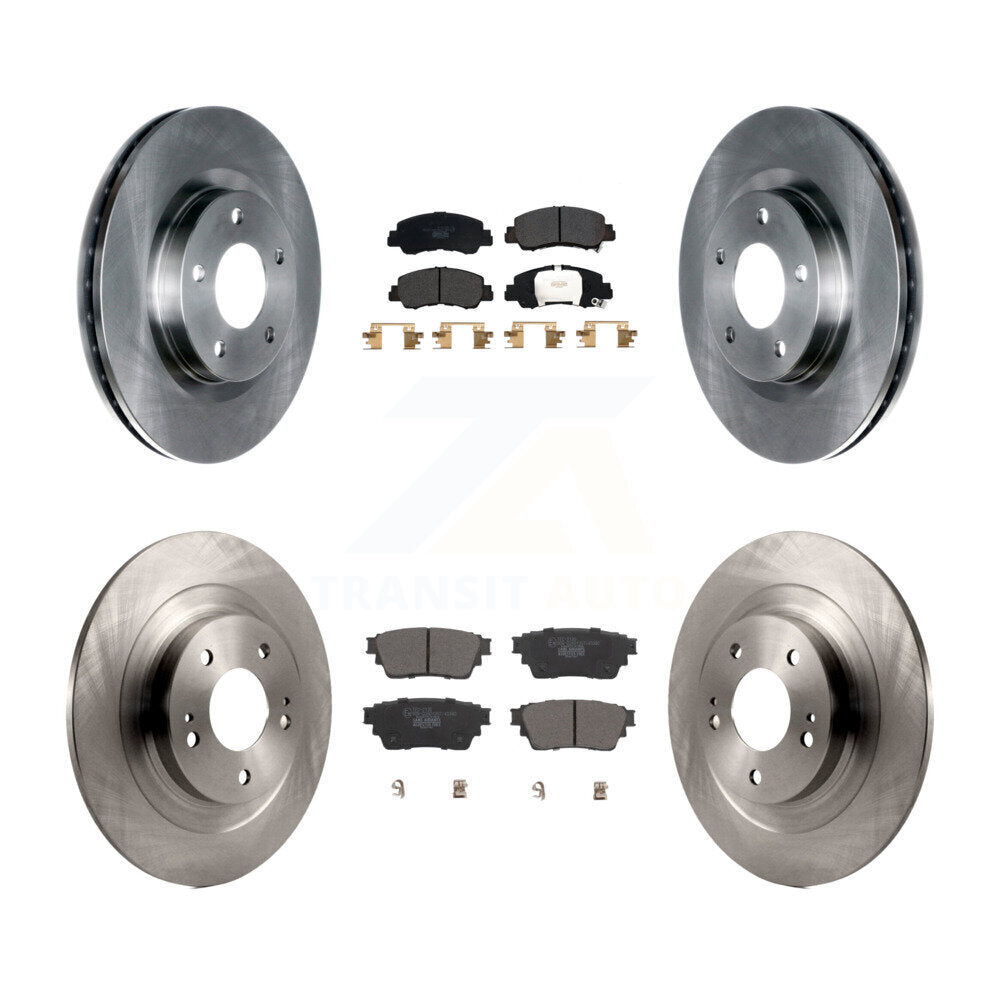 Transit Auto K8T-104076 Disc Brake Kit for 2018-2022 Mitsubishi Eclipse Cross - Front and Rear product image
