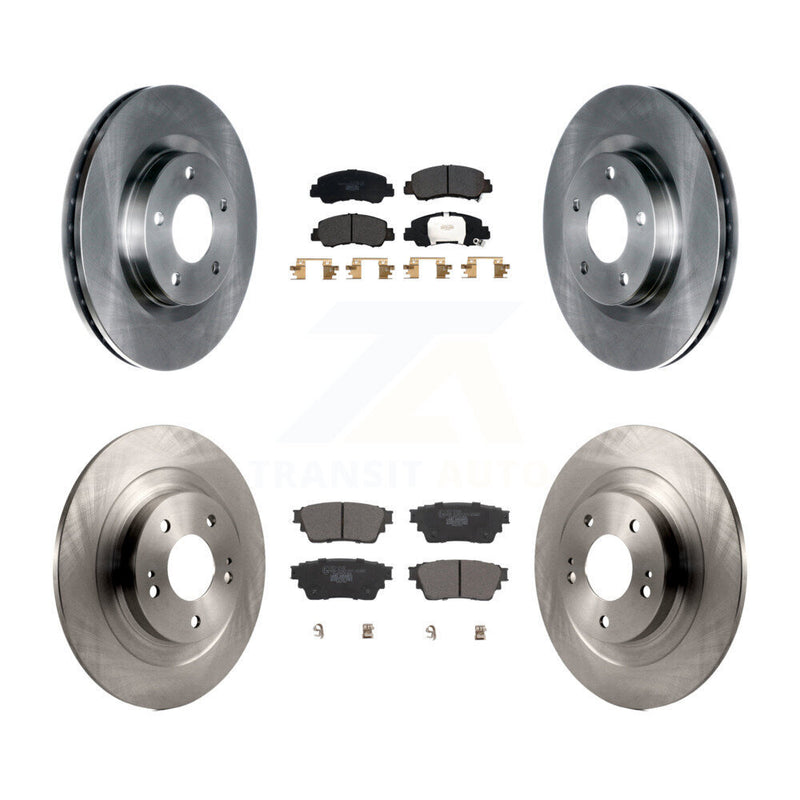 Transit Auto K8T-104076 Disc Brake Kit for 2018-2022 Mitsubishi Eclipse Cross - Front and Rear product image