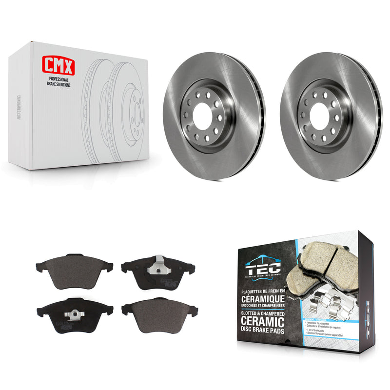 Transit Auto K8T-104081 Disc Brake Kit for 2002-2004 Audi A6 Quattro - Front product image