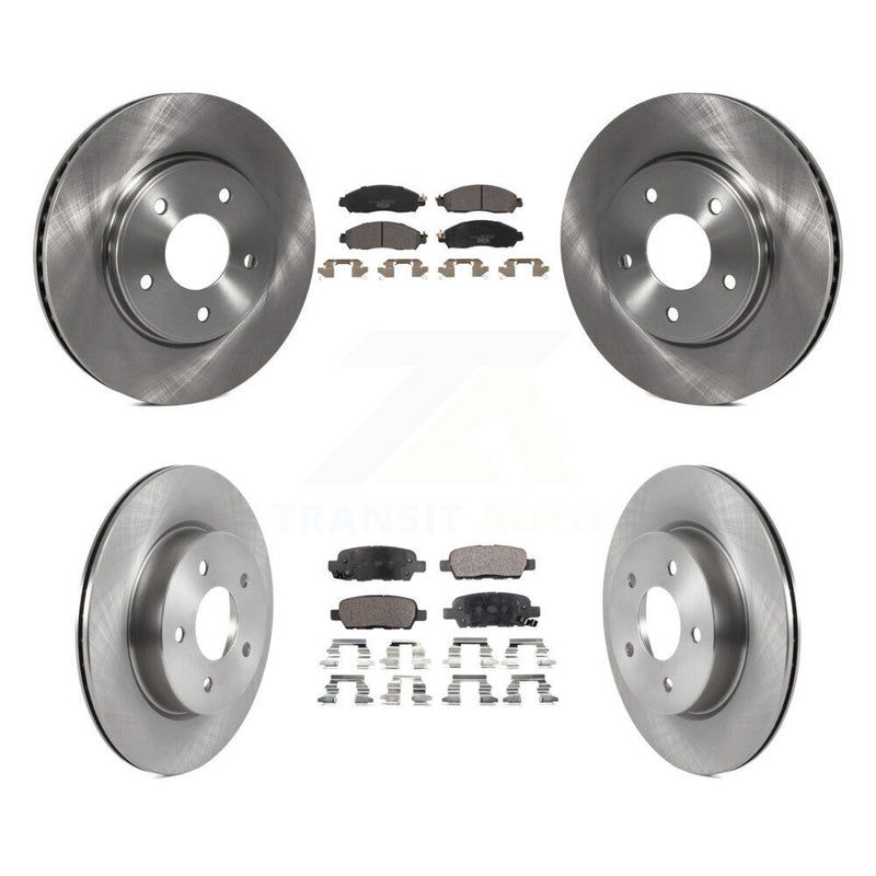 Transit Auto K8T-104082 Disc Brake Kit for 2018 Nissan LEAF - Front and Rear product image